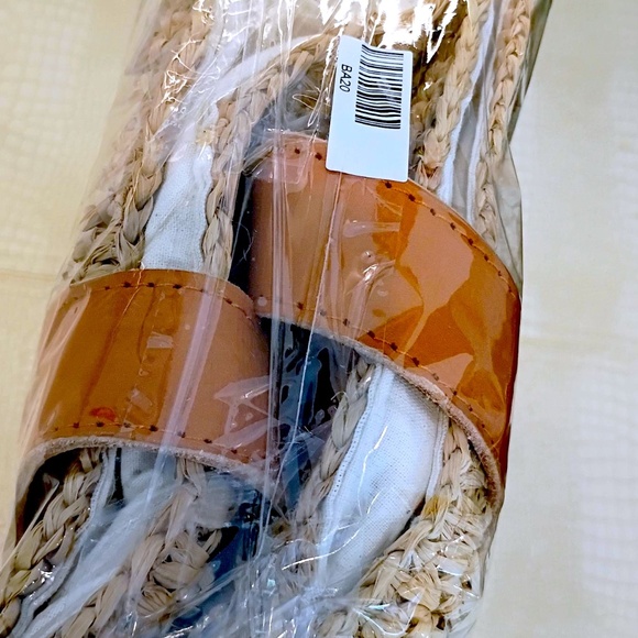 Rare New, Hi-end, Unique, Beautiful, Hand-Woven Twined Beach Bag 100% Raffia - Picture 8 of 8